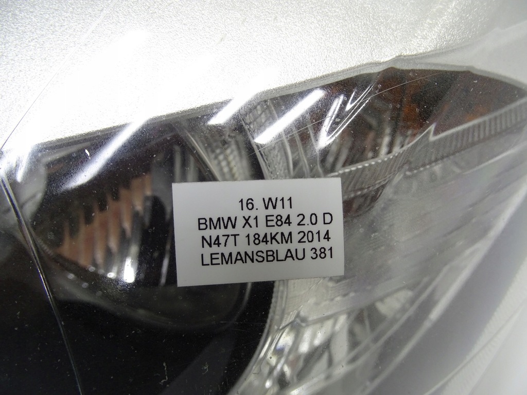 фото №10, Лампа левый перед левая передняя 7290235 bmw x1 e84 uk