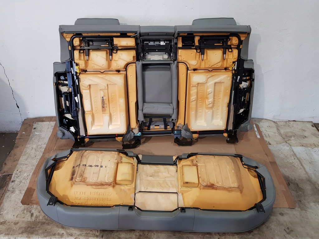 фото №11, Заднее сиденье задняя кожа vw phaeton 3d2 3.0tdi 06r