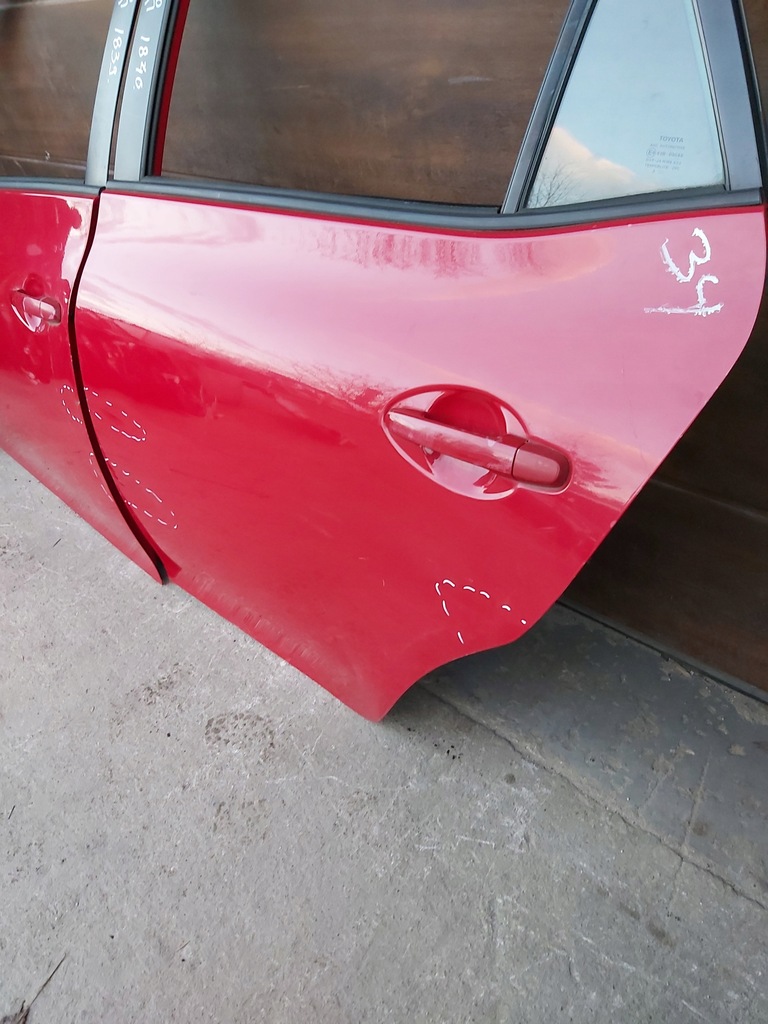 фото №6, Toyota auris i двері лівий задня ліва задні 5d 3j6