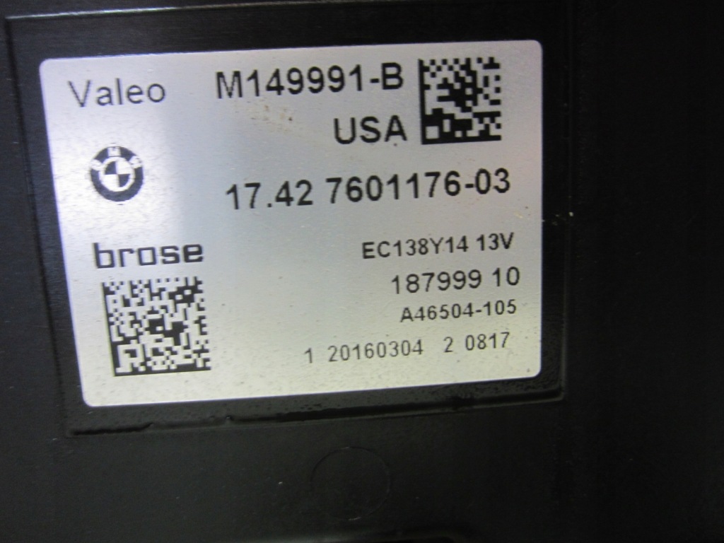 Bmw x3 f25 x4 f26 n20 245 km ремень передний усилитель впуск балка 51117371989 Оригинал