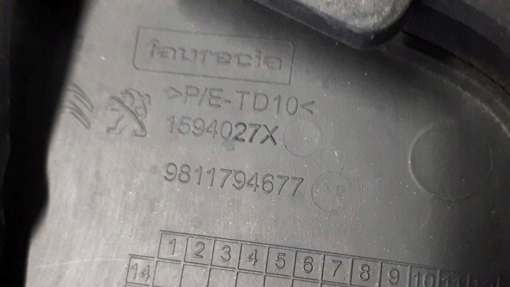 фото №10, Citroen jumpy expert 2016-2023 бампер перед 9811794677