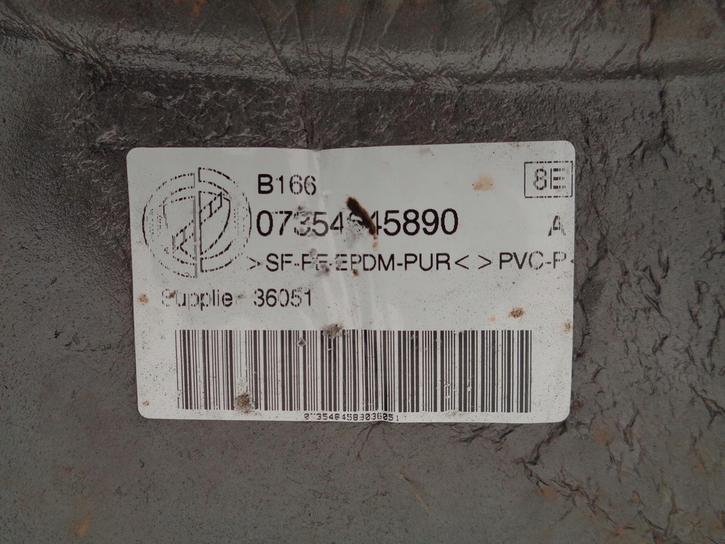 фото №6, Коврик обшивка обивка пол fiat bravo 2 ii