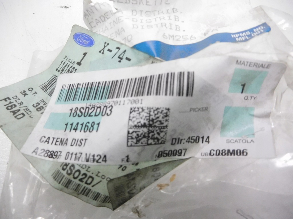 фото №7, Напрямна розподільного валу ford transit 2.4 00-06 1141681