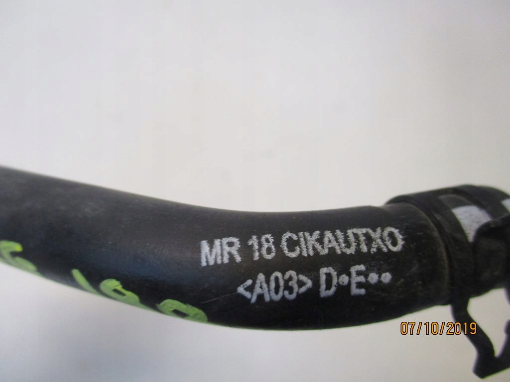 фото №3, Wąż труба wody renault captur 1.2 tce