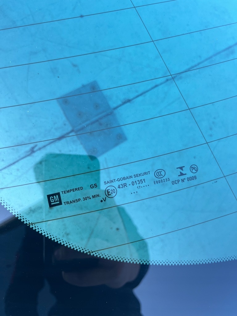 фото №11, Кришка багажника задня скло з 30v hb opel insignia ii 2017- b