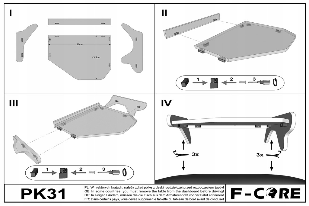 фото №5, Полиця tir середня volvo fh 2 1998-2001 fh12 fh16