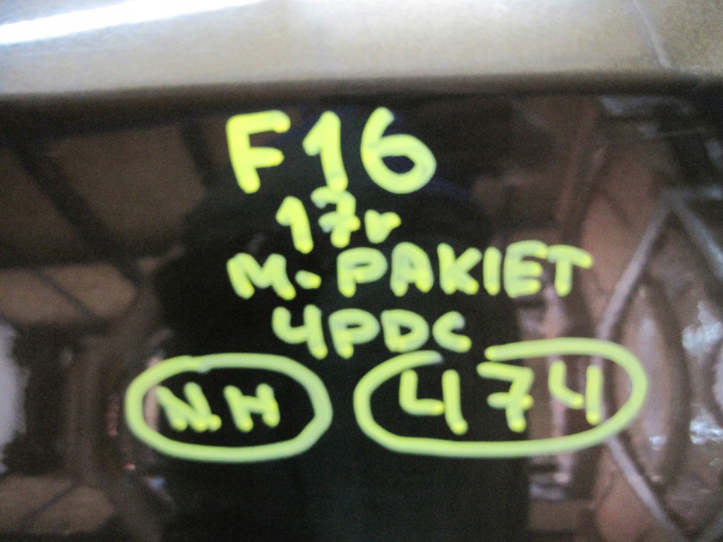 фото №13, Бампер bmw x6 f16 4x pdc m power задня задній