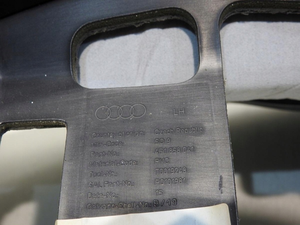 фото №11, Панель приладів приладова консоль audi a6 c6 4f1858041