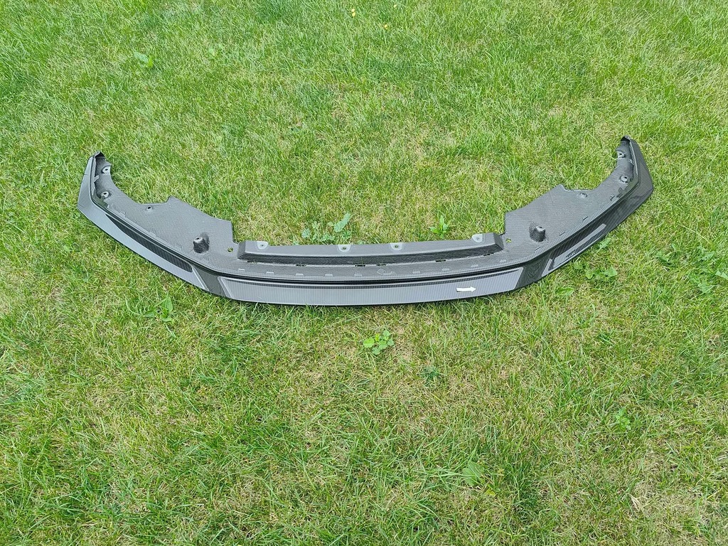 фото №1, Audi r8 4s lift накладка бампера перед nowa оригінал карбон 3576