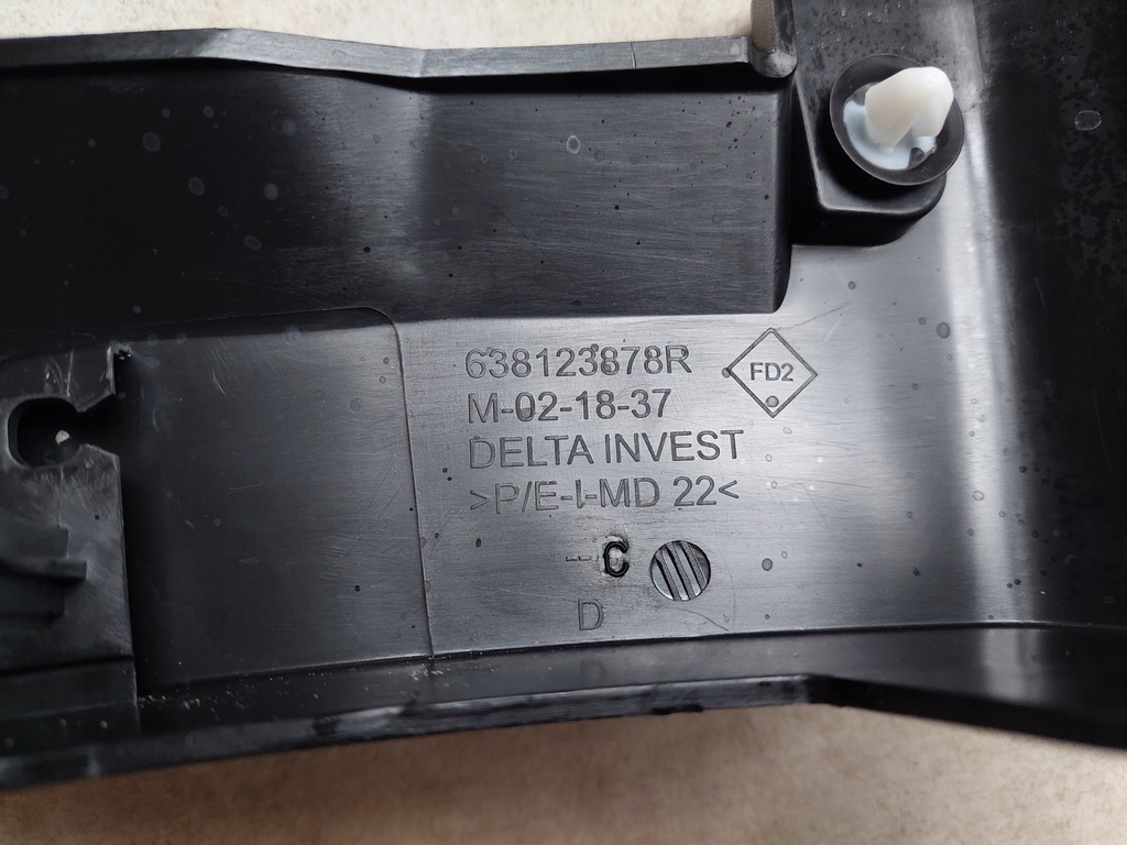 фото №10, Молдинг крила - правий перед - dacia sandero iii