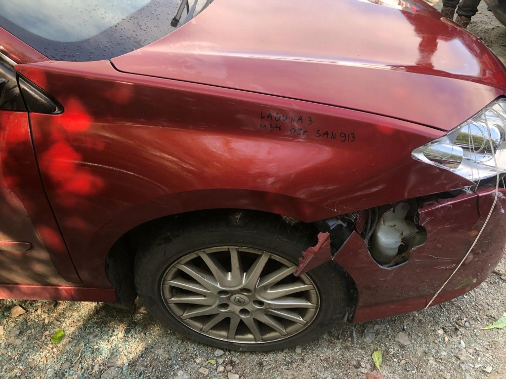 фото №1, Крыло правый перед renault laguna iii 07-15 tennd