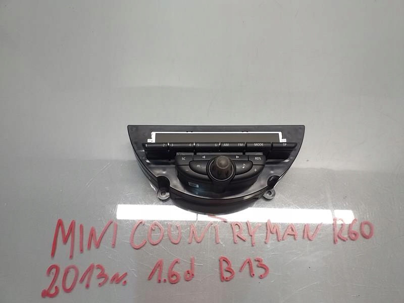 фото №3, Радио заводской mini cooper countryman r60