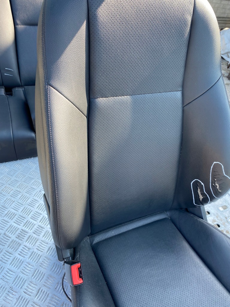 фото №16, W213 правий лівий сидіння з підігрівом шкіра заднє сидіння задня 18