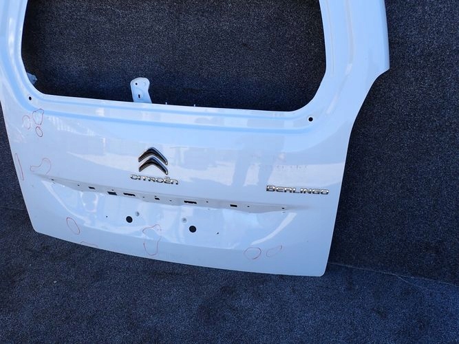 фото №11, Berlingo partner iv rifter combo e крышка багажника задняя задняя pod откидная стекло