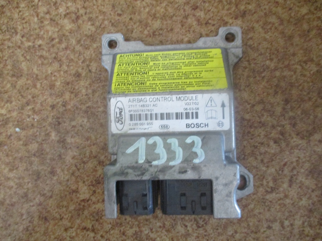 фото №1, Модуль датчик air bag transit connect 2t1t14b321ac