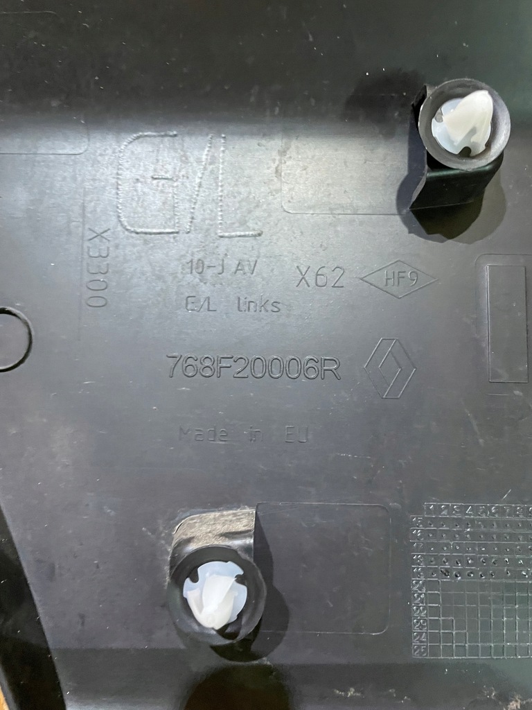 фото №3, Молдинг боковая renault master iii 768f20006r