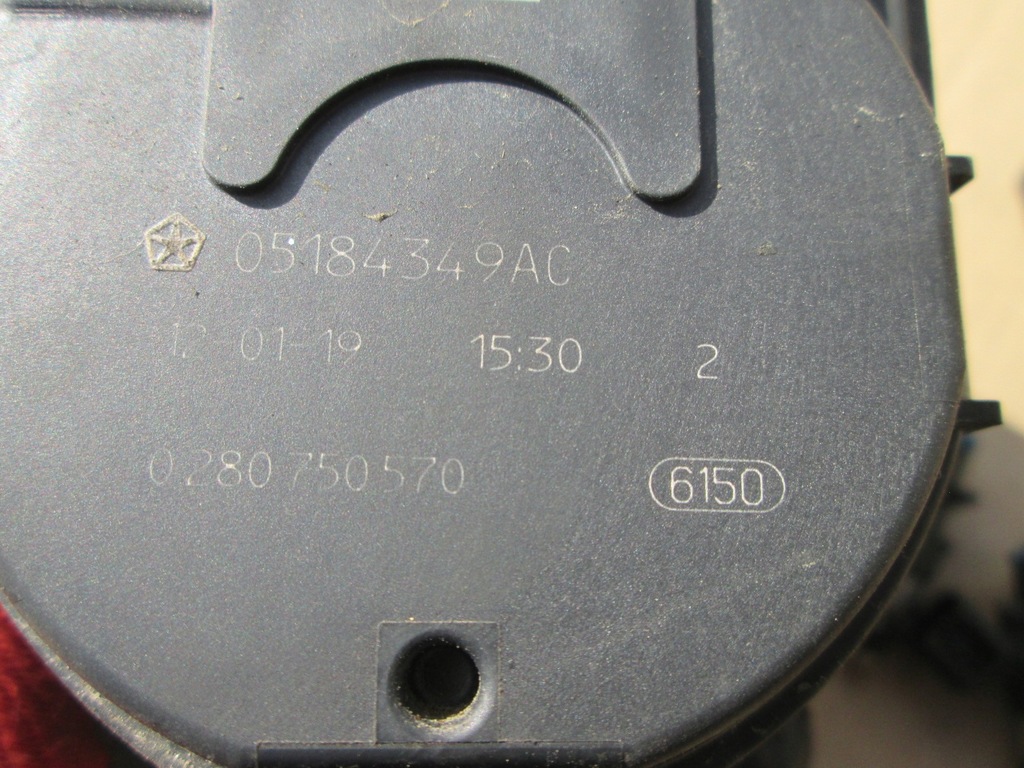 фото №9, Chrysler town country 11- 3.6 дроссельная заслонка воздуха grand caravan dodge