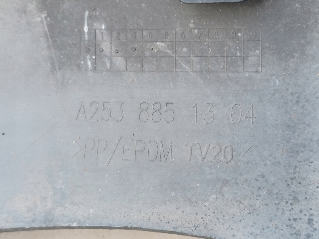 фото №11, Спойлер pod бампер перед mercedes glc lift amg w253 x253