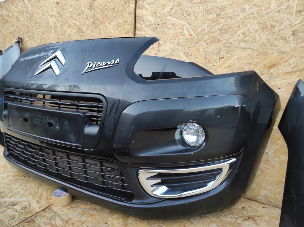 фото №4, Kompletny перед капот бампер лампи c3 picasso