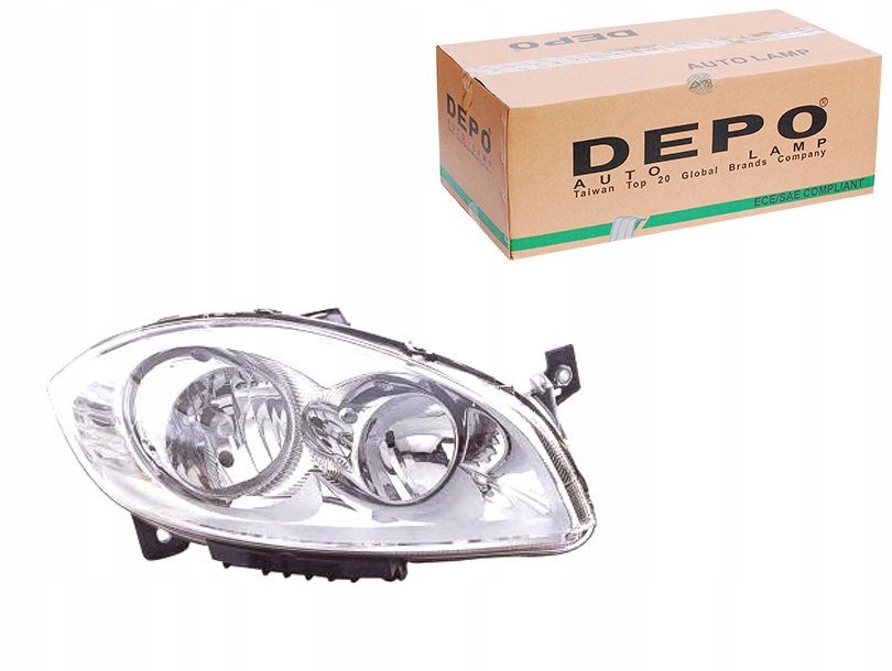 Купити Лампа fiat linea 07- права фара