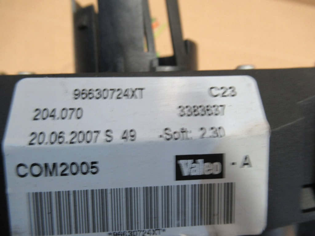 фото №8, Переключатели комбинированный 96630724xt peugeot 207