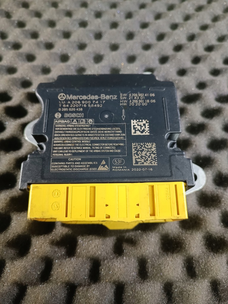 фото №1, 2069007417 модуль подушка безопасности mercedes w206