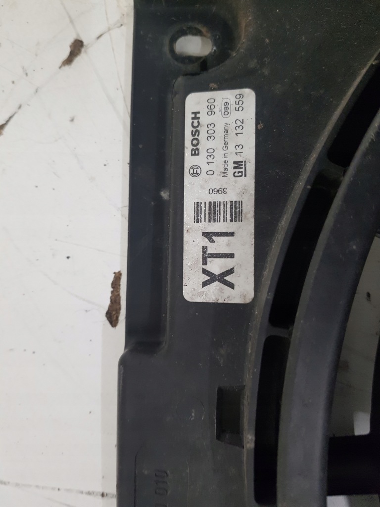 фото №6, Вентилятор радіатора astra h eu 2.0t hb 13147279