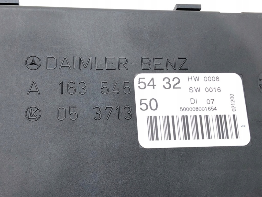 фото №4, Модуль комфорта mercedes m w163 a1635455432