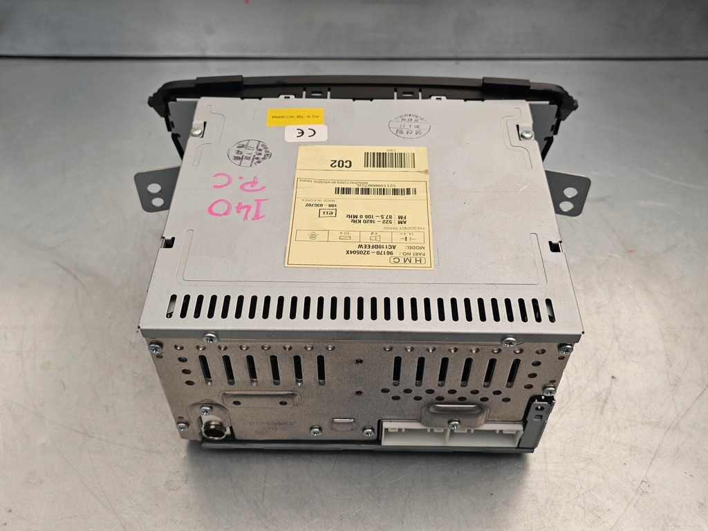 фото №9, Hyundai i40 2012- cd радіо радіопрогравач 96170-3z0504x