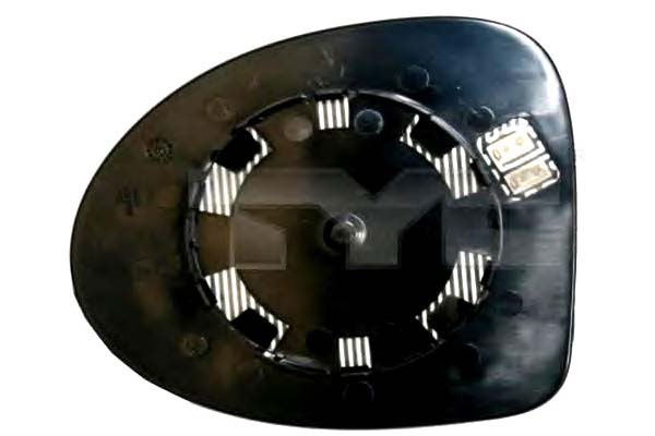 фото №2, Tyc стекло зеркало renault symbol ii 1.5 dci lu1/