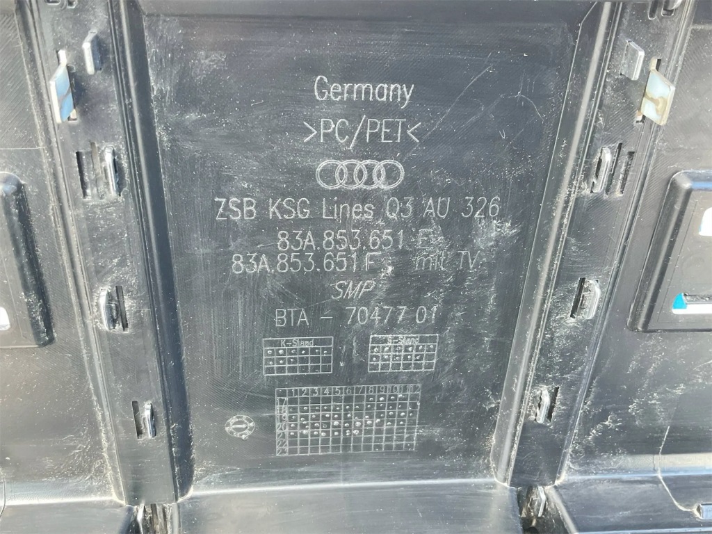 Бампер, решётка , решётка радиатора, решётки audi q-3 83a s-line 177. Киев