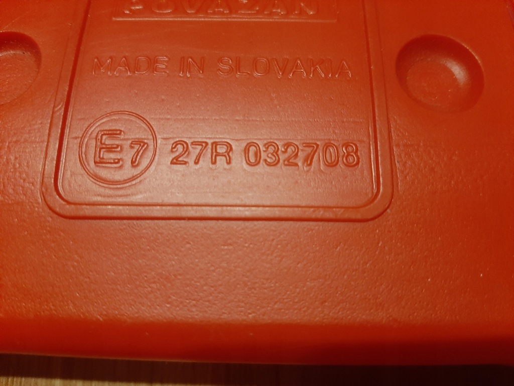 фото №7, Треугольник предупредительный opel astra h corsa 27r032708 гомологация e7