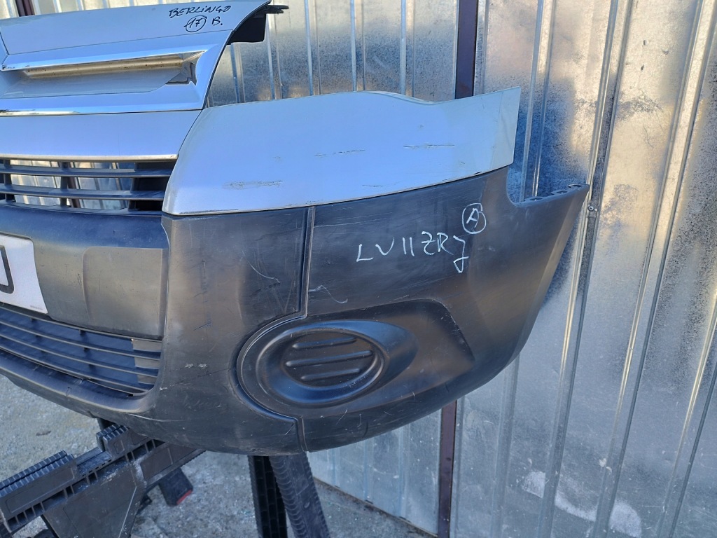 фото №7, Бампер решітка радіатора передній citroen berlingo ii lata 2008-2012 колір ezrc