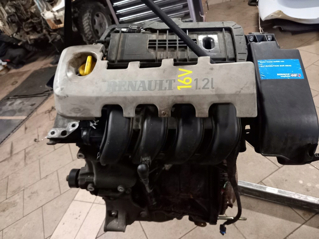 фото №1, Двигатель d4f712 1.2b renault clio ii 2002r