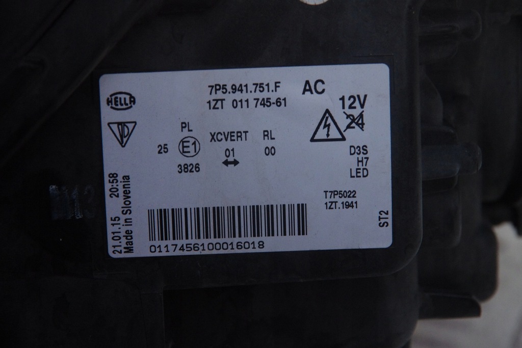 фото №14, Лампа лампи porsche cayenne ii lift 7p 7p5 2014-2017 7p5941752f 7p5941751f