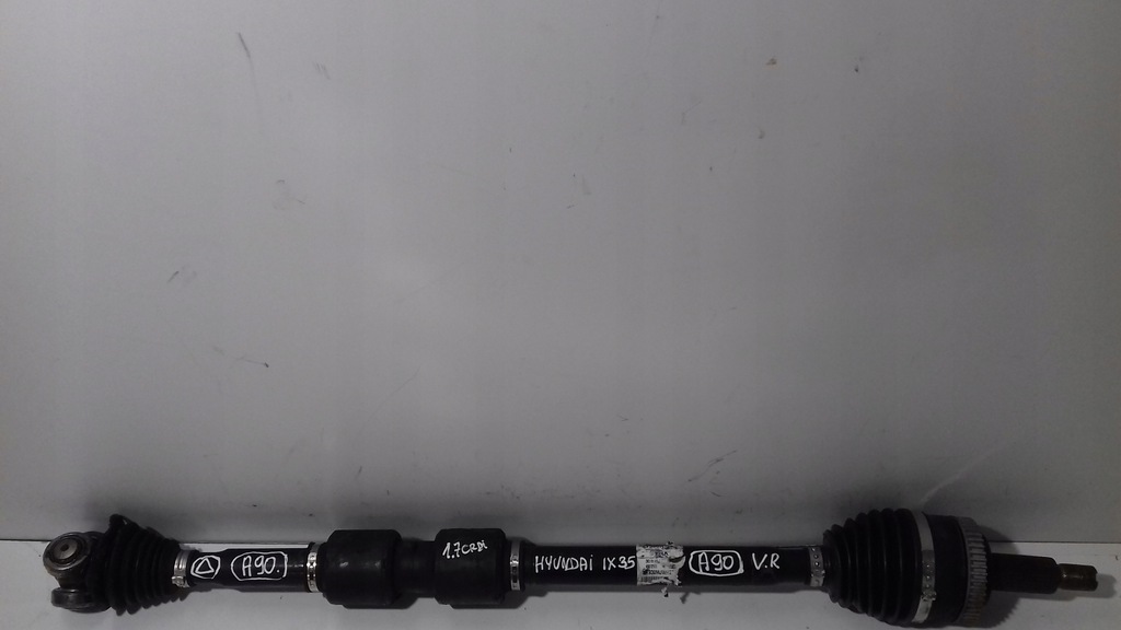 фото №1, Hyundai ix35 привідний вал права довга 1.7crdi 49501-2y930