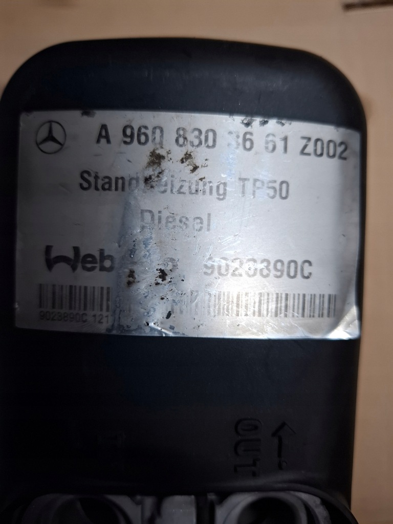 фото №6, Webasto mercedes actros mp4 a9608303661 t pro 50 9022347c