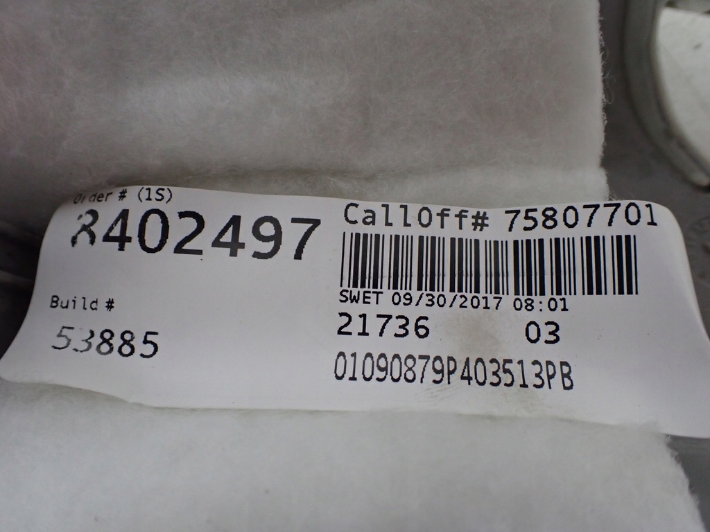 фото №6, Накладка защита обшивка стойка bmw f26 75807701