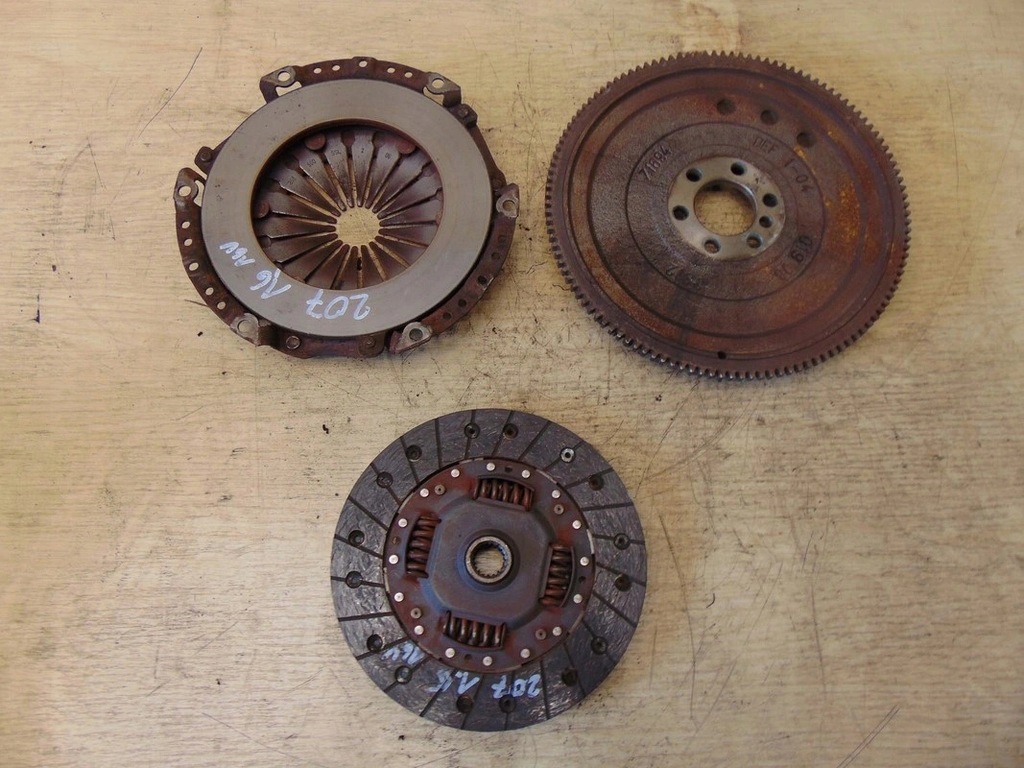 фото №10, Сцепление диск прижим колесо peugeot 207 1.6 16v