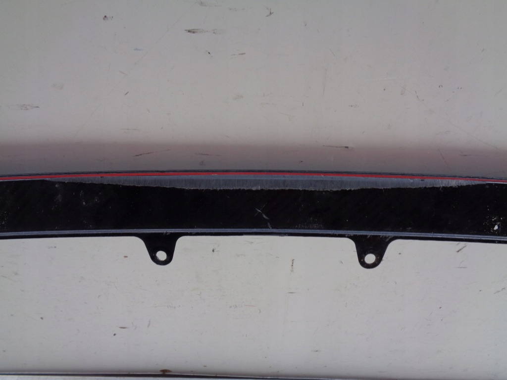 фото №6, Накладка бампера передняя спойлер honda civic x type r 17-