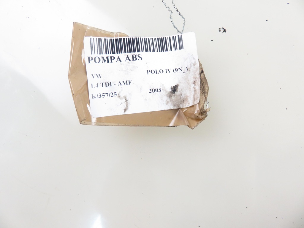 фото №9, Насос abs vw polo iv 9n_ 6q0907379l 10096003323 6q0614117h