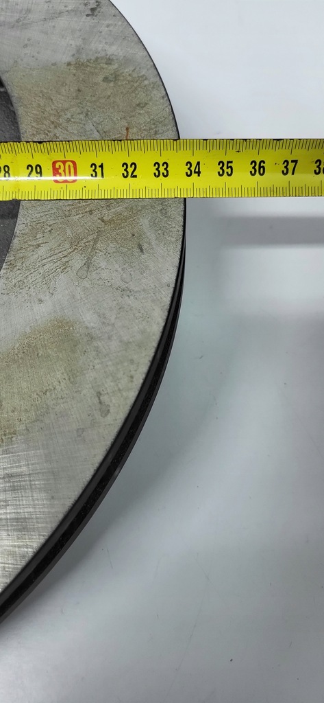 фото №13, Land cruiser prado 120 02-09r диск тормозная колеса перед 338mm 43512-60151