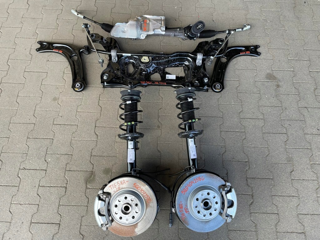 фото №8, Vw tiguan ii 5n подрамник подрамник 3q0199315k 3q0199313cq