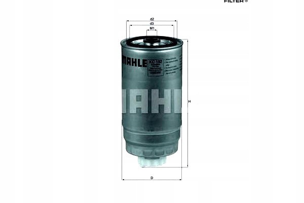 фото №2, Knecht фільтр пального iveco daily iii, daily iv, mas