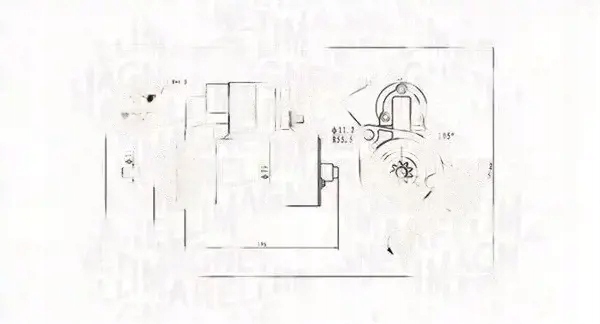 Купить Стартер 063720713010 magneti marelli