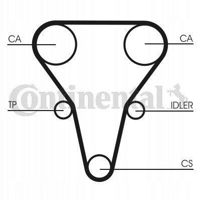 фото №3, Ремень распределительного вала do kia carens rio shuma
