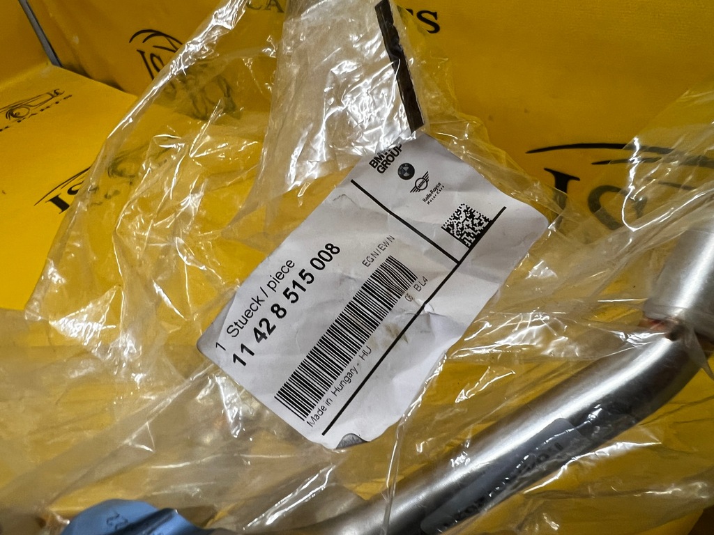 фото №8, Труба шланг оливи турбіни bmw 40dx 5 g30 6 g32 7 g11 8 g14 g15 nowa oem