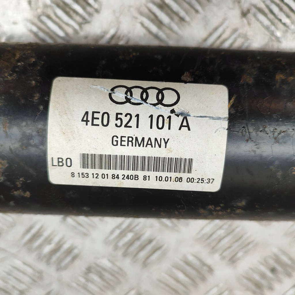 фото №7, Audi a8 s8 d3 4e 2006 средний wał приводной