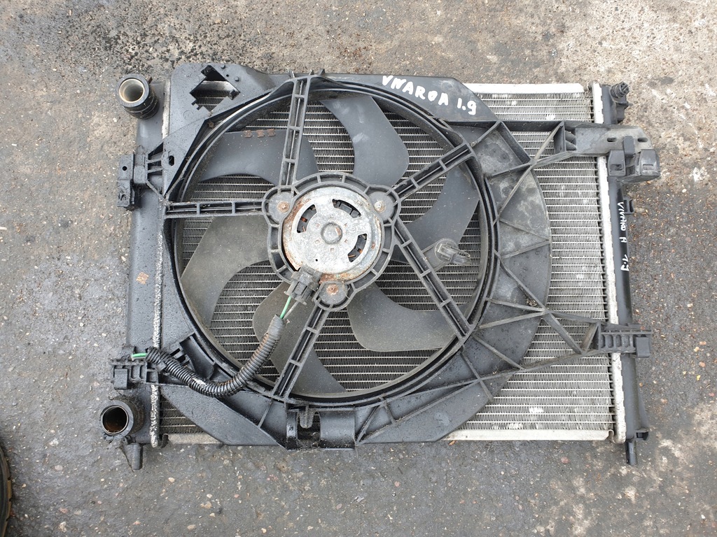 фото №4, Радіатор wody вентилятор opel vivaro a 1.9 dci