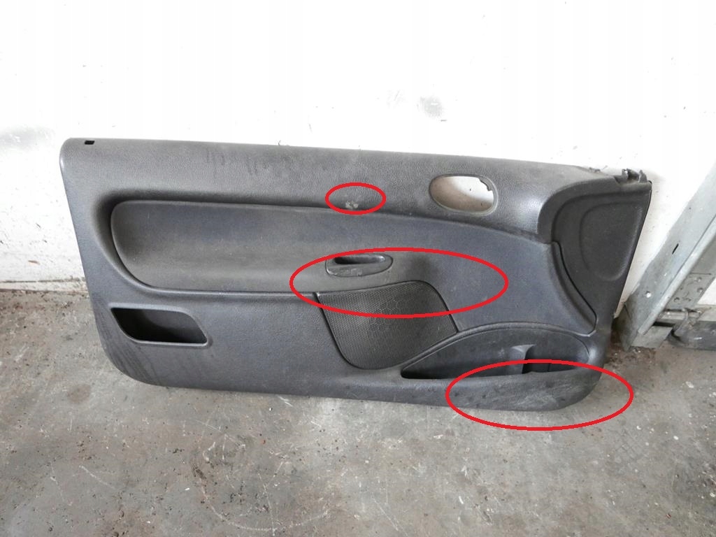 фото №2, Оббивка обшивка лівий перед peugeot 206 phi 3d hb
